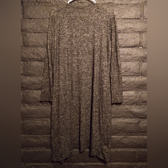 Women's long Ambiance cardigan with pockets - Picture 2 of 3